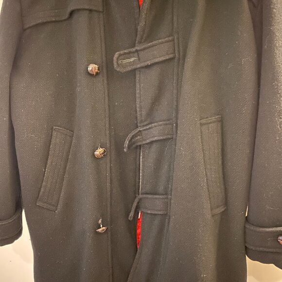 Vintage McGregor Wool Duffle Coat Pea Coat size Medium Preowned - Picture 3 of 14